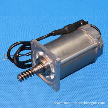 24V DC motor for worm-reducer door turning device